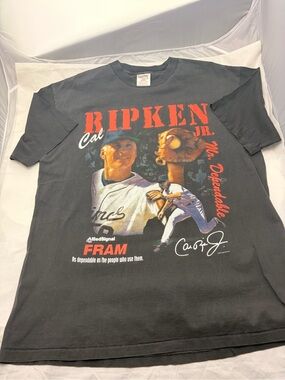 Cal Ripken Jr. Vintage T Shirt XL
